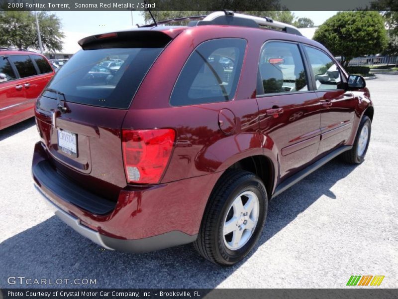 Sonoma Red Metallic / Sand 2008 Pontiac Torrent