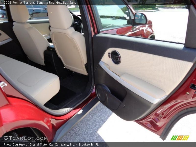 Sonoma Red Metallic / Sand 2008 Pontiac Torrent