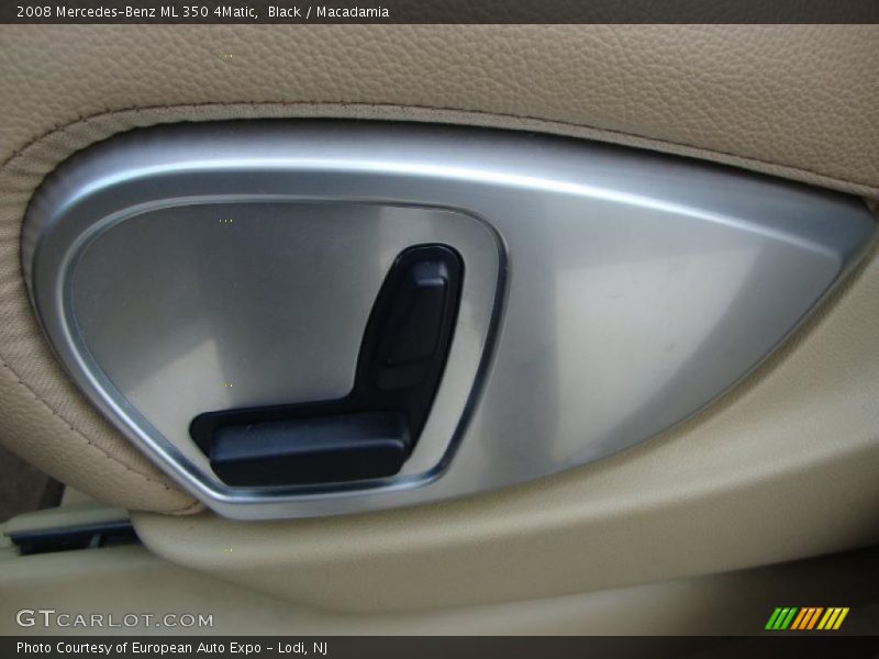Black / Macadamia 2008 Mercedes-Benz ML 350 4Matic