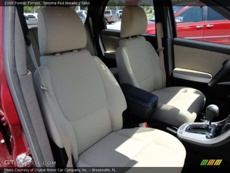 Sonoma Red Metallic / Sand 2008 Pontiac Torrent