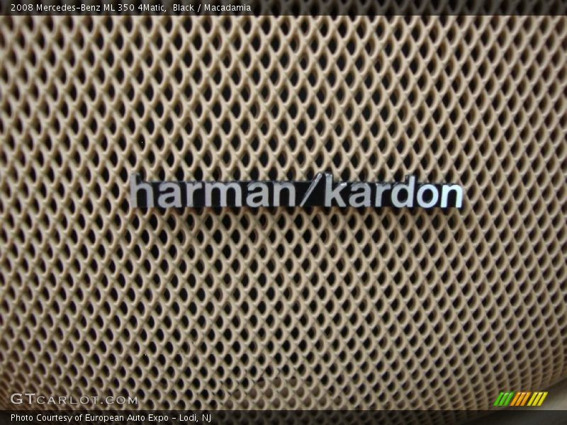 Black / Macadamia 2008 Mercedes-Benz ML 350 4Matic