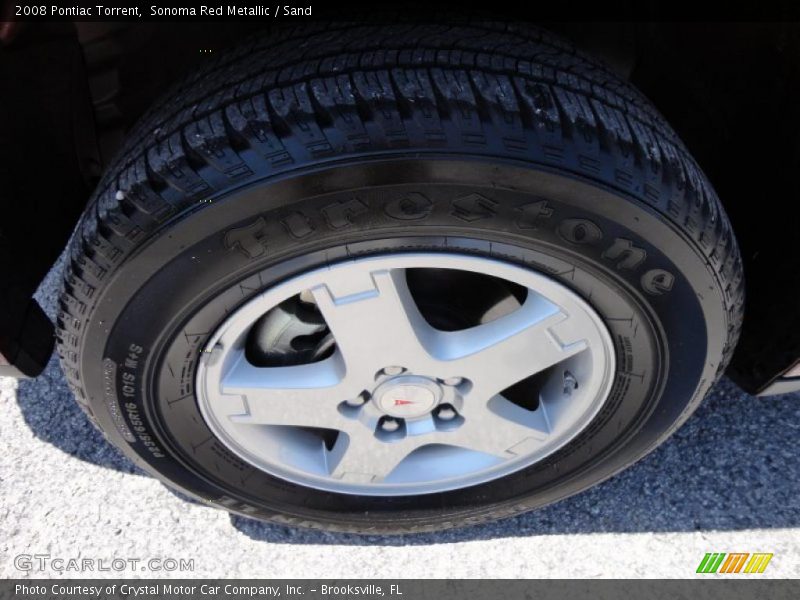 Sonoma Red Metallic / Sand 2008 Pontiac Torrent