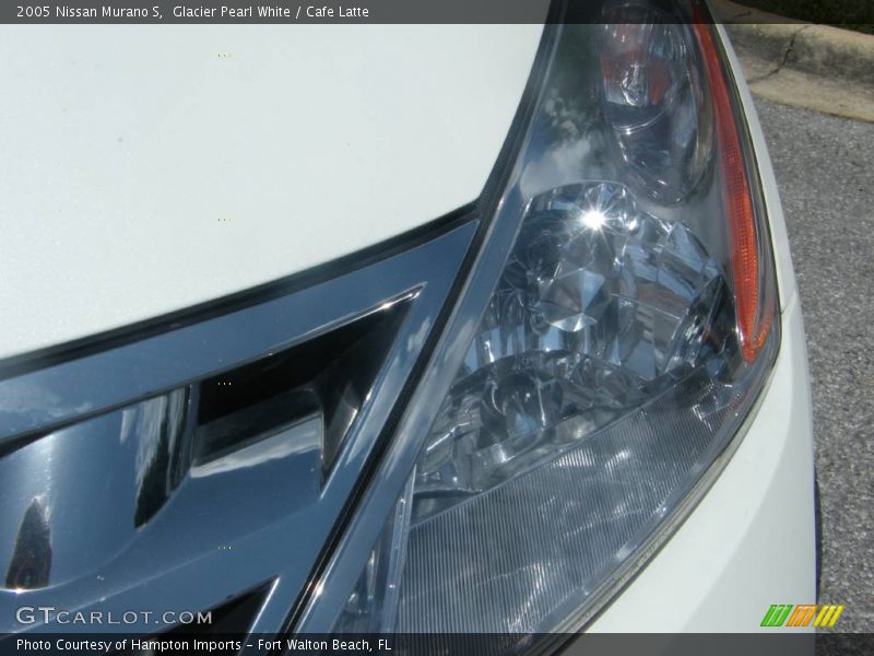 Glacier Pearl White / Cafe Latte 2005 Nissan Murano S
