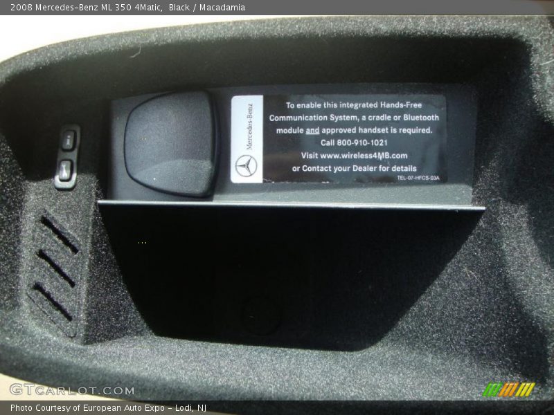 Black / Macadamia 2008 Mercedes-Benz ML 350 4Matic