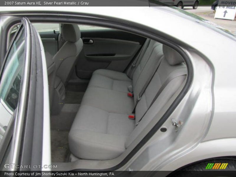 Silver Pearl Metallic / Gray 2007 Saturn Aura XE