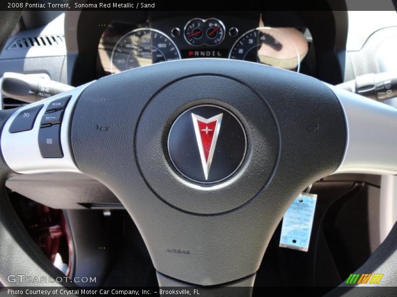 Sonoma Red Metallic / Sand 2008 Pontiac Torrent