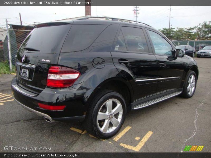 Black / Cashmere 2009 Mercedes-Benz ML 350 4Matic