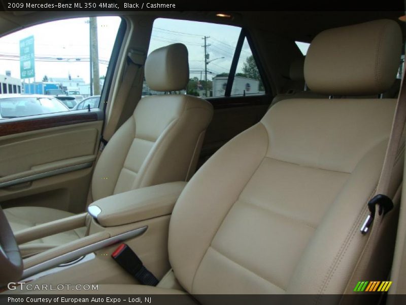 Black / Cashmere 2009 Mercedes-Benz ML 350 4Matic