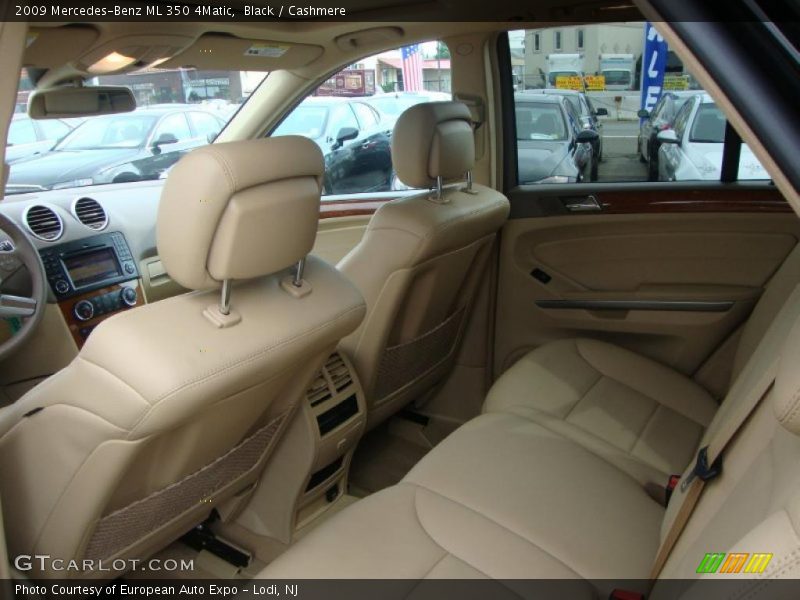Black / Cashmere 2009 Mercedes-Benz ML 350 4Matic