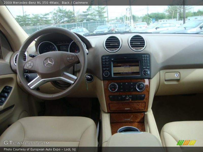Black / Cashmere 2009 Mercedes-Benz ML 350 4Matic