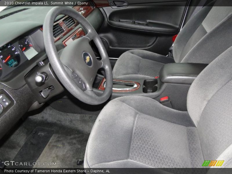 Summit White / Ebony 2010 Chevrolet Impala LS