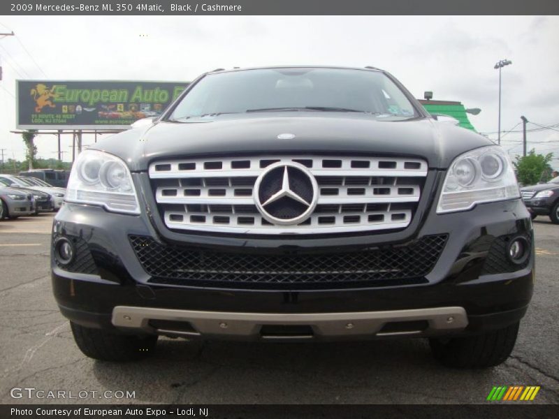 Black / Cashmere 2009 Mercedes-Benz ML 350 4Matic