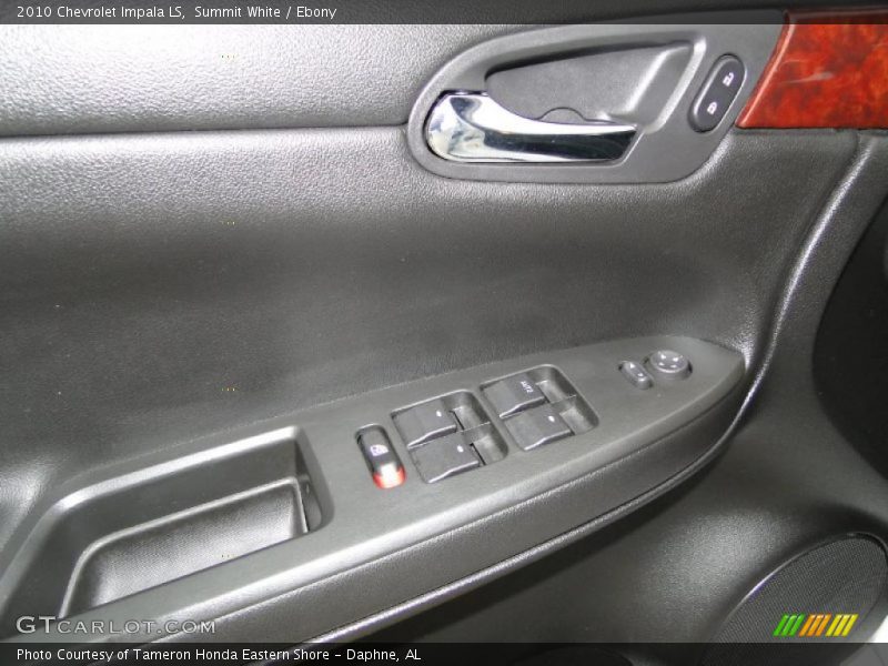 Summit White / Ebony 2010 Chevrolet Impala LS