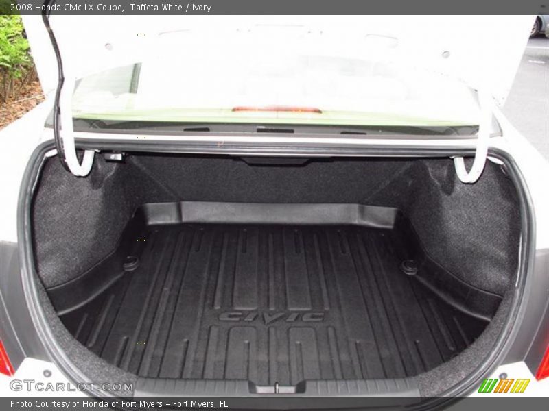 Taffeta White / Ivory 2008 Honda Civic LX Coupe