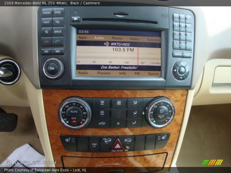 Black / Cashmere 2009 Mercedes-Benz ML 350 4Matic