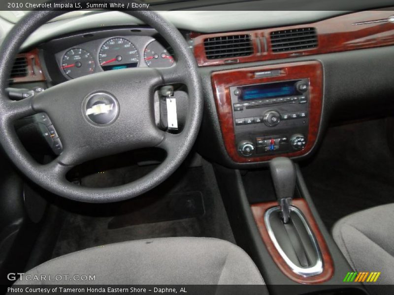 Summit White / Ebony 2010 Chevrolet Impala LS