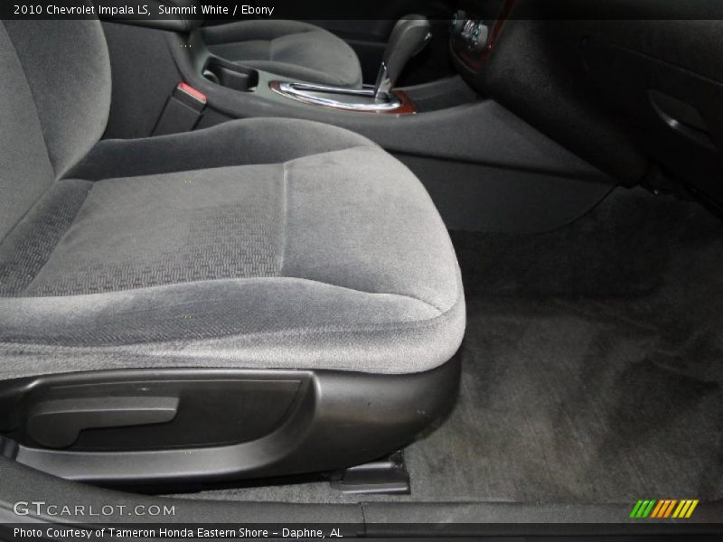 Summit White / Ebony 2010 Chevrolet Impala LS