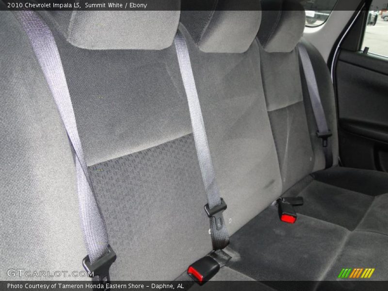 Summit White / Ebony 2010 Chevrolet Impala LS