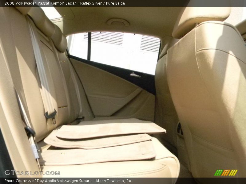 Reflex Silver / Pure Beige 2008 Volkswagen Passat Komfort Sedan