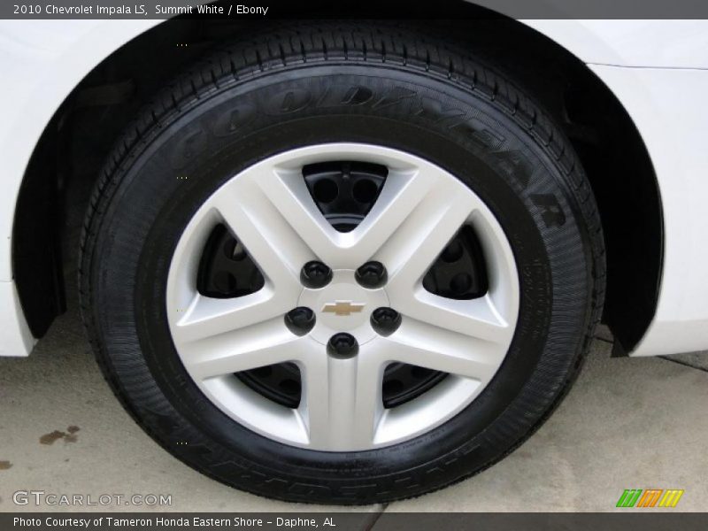 Summit White / Ebony 2010 Chevrolet Impala LS