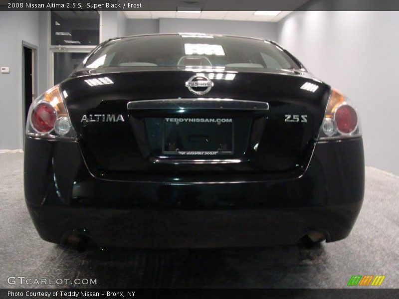 Super Black / Frost 2008 Nissan Altima 2.5 S