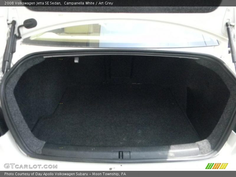 Campanella White / Art Grey 2008 Volkswagen Jetta SE Sedan