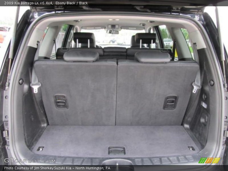Ebony Black / Black 2009 Kia Borrego LX V6 4x4