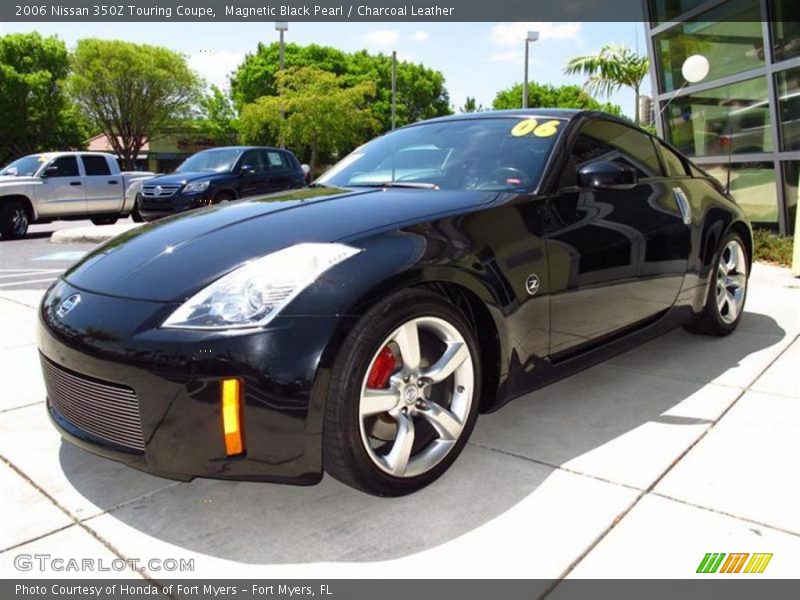 Magnetic Black Pearl / Charcoal Leather 2006 Nissan 350Z Touring Coupe
