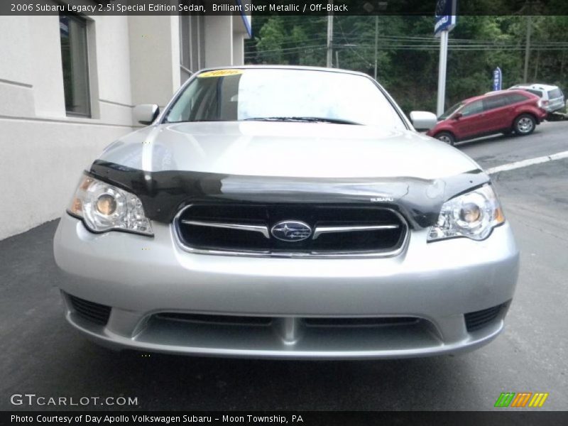 Brilliant Silver Metallic / Off-Black 2006 Subaru Legacy 2.5i Special Edition Sedan