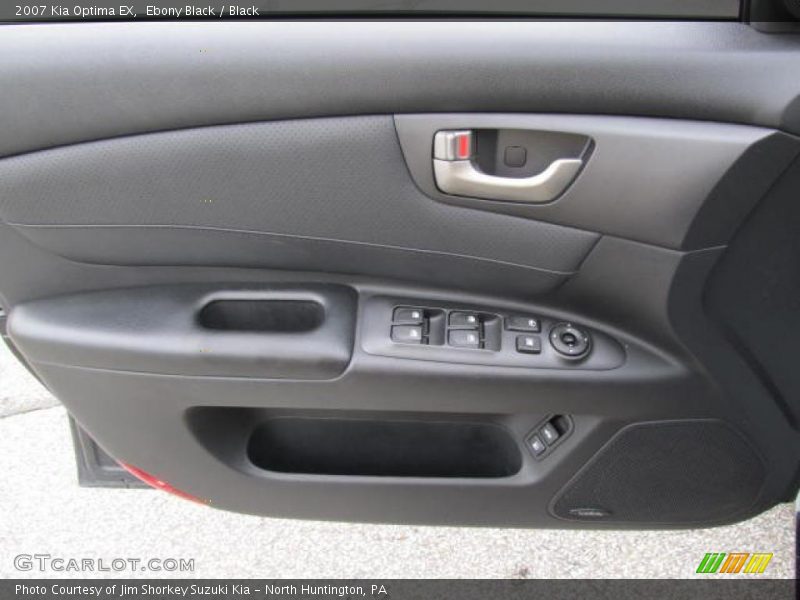 Ebony Black / Black 2007 Kia Optima EX