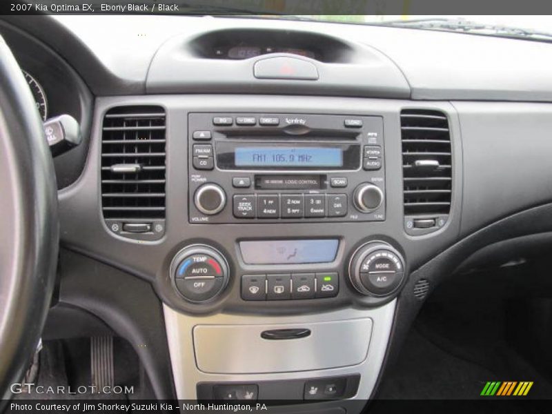 Ebony Black / Black 2007 Kia Optima EX