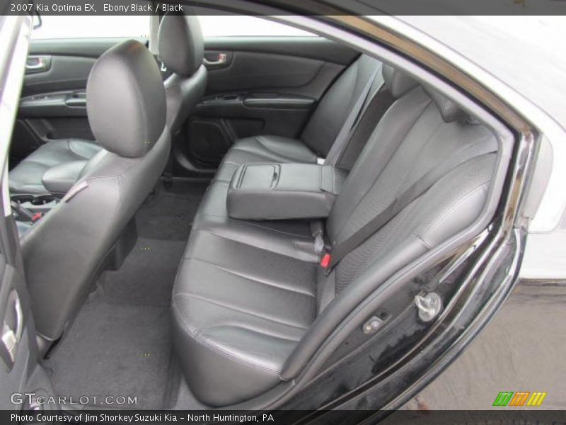 Ebony Black / Black 2007 Kia Optima EX