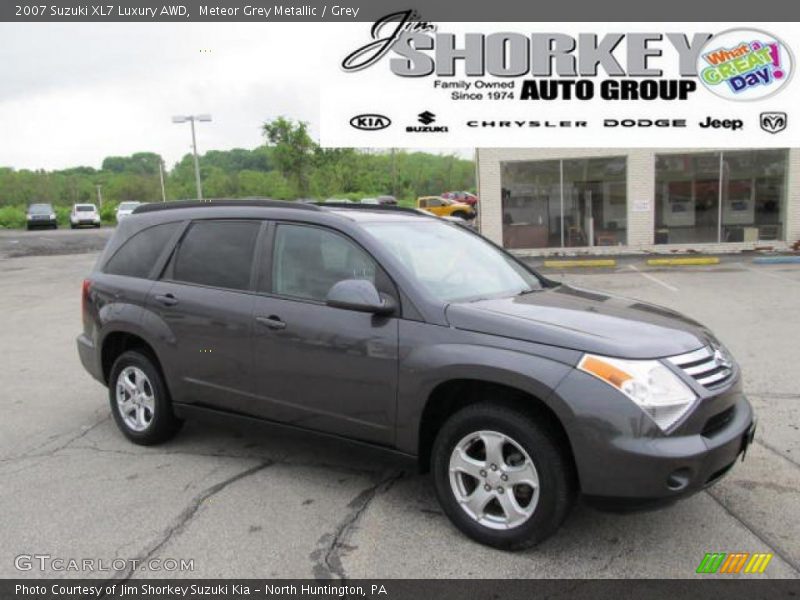 Meteor Grey Metallic / Grey 2007 Suzuki XL7 Luxury AWD