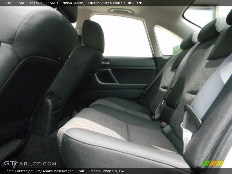 Brilliant Silver Metallic / Off-Black 2006 Subaru Legacy 2.5i Special Edition Sedan