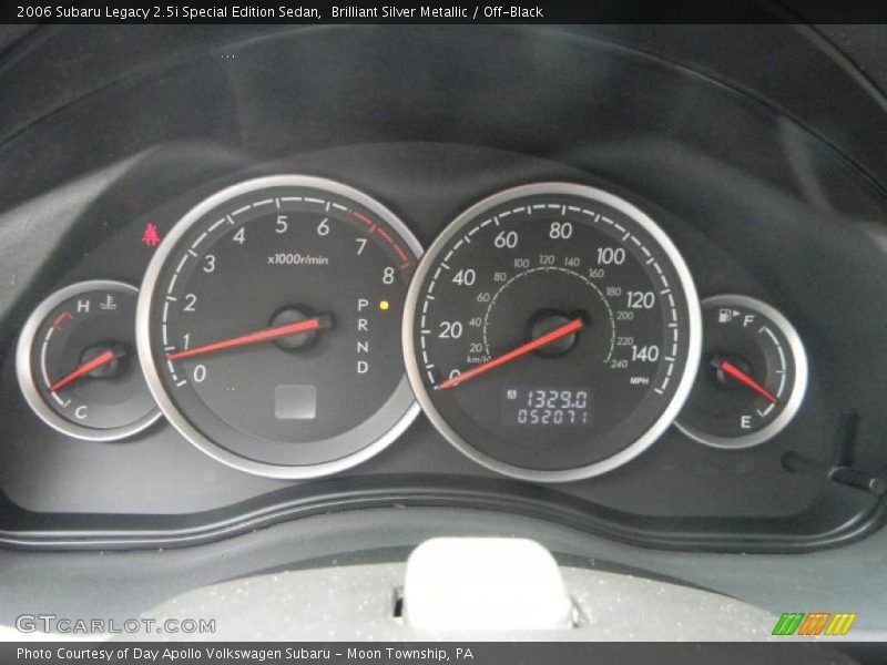 Brilliant Silver Metallic / Off-Black 2006 Subaru Legacy 2.5i Special Edition Sedan