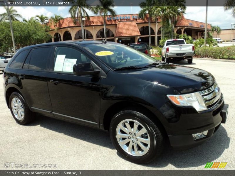 Black / Charcoal 2008 Ford Edge SEL