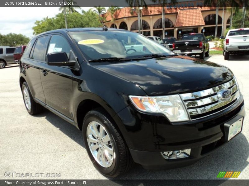 Black / Charcoal 2008 Ford Edge SEL