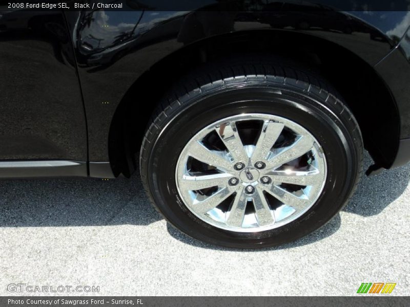 Black / Charcoal 2008 Ford Edge SEL