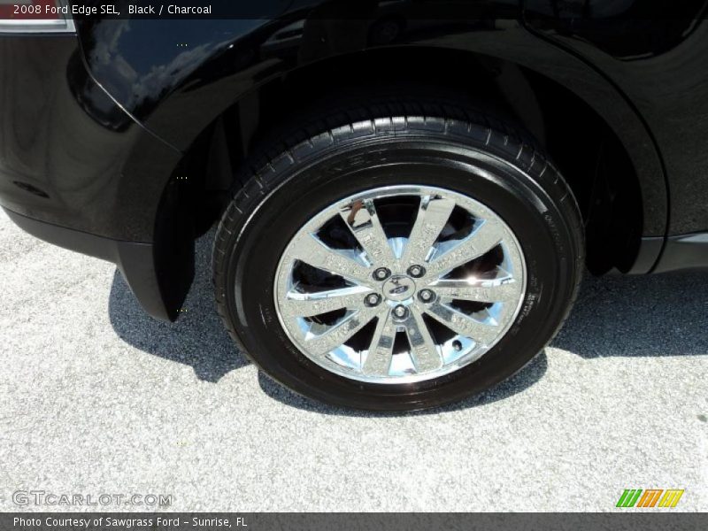 Black / Charcoal 2008 Ford Edge SEL