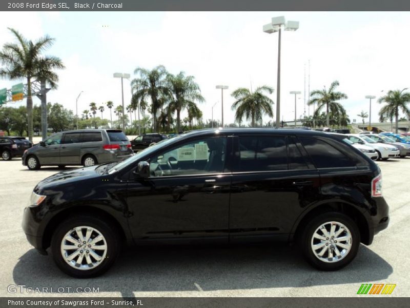 Black / Charcoal 2008 Ford Edge SEL