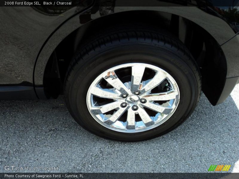 Black / Charcoal 2008 Ford Edge SEL