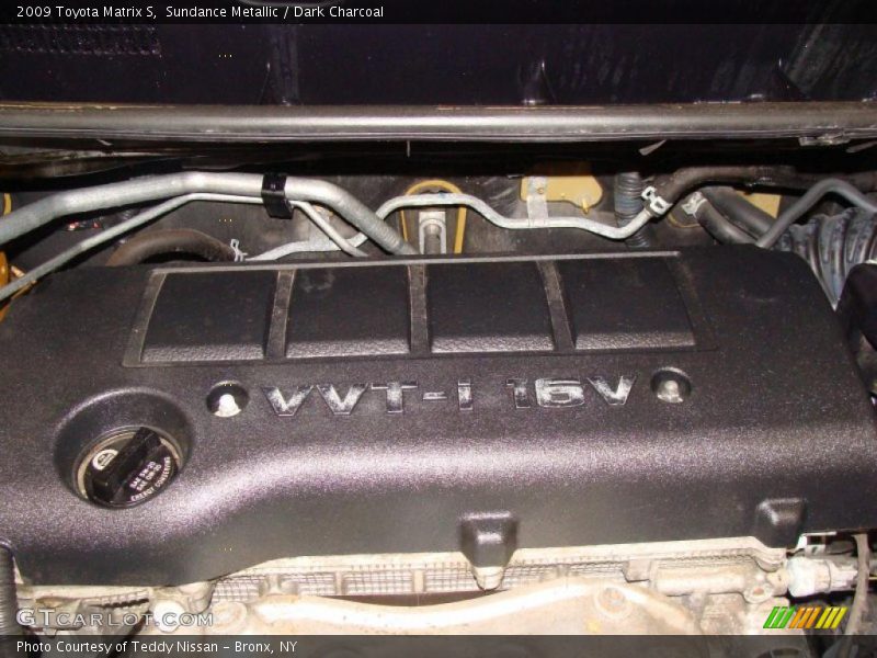  2009 Matrix S Engine - 2.4 Liter DOHC 16-Valve VVT-i 4 Cylinder