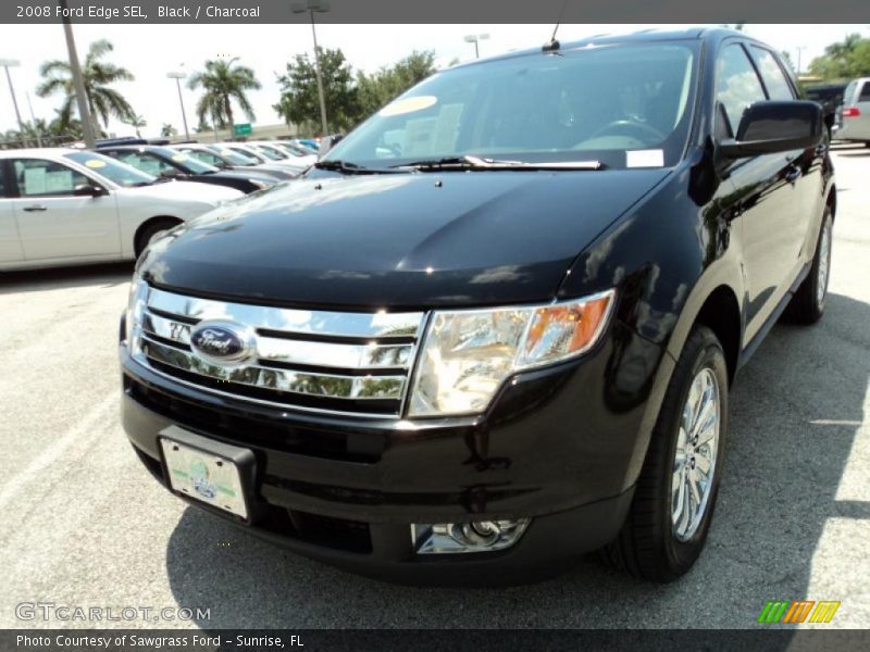 Black / Charcoal 2008 Ford Edge SEL
