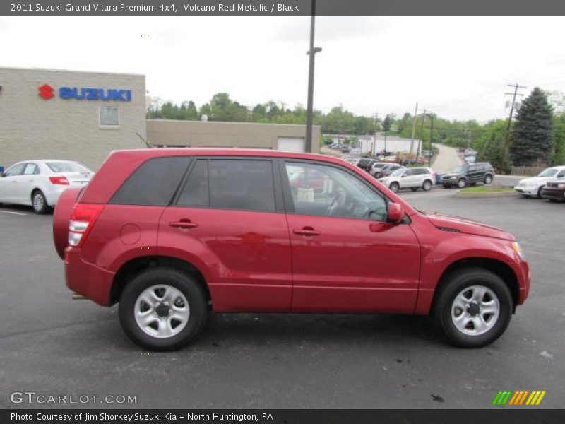 Volcano Red Metallic / Black 2011 Suzuki Grand Vitara Premium 4x4