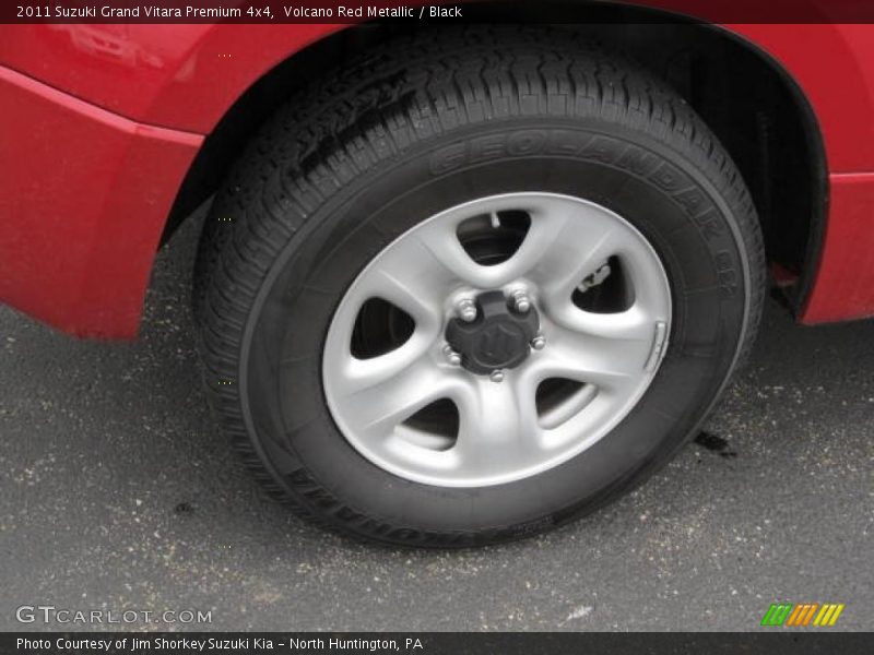 Volcano Red Metallic / Black 2011 Suzuki Grand Vitara Premium 4x4