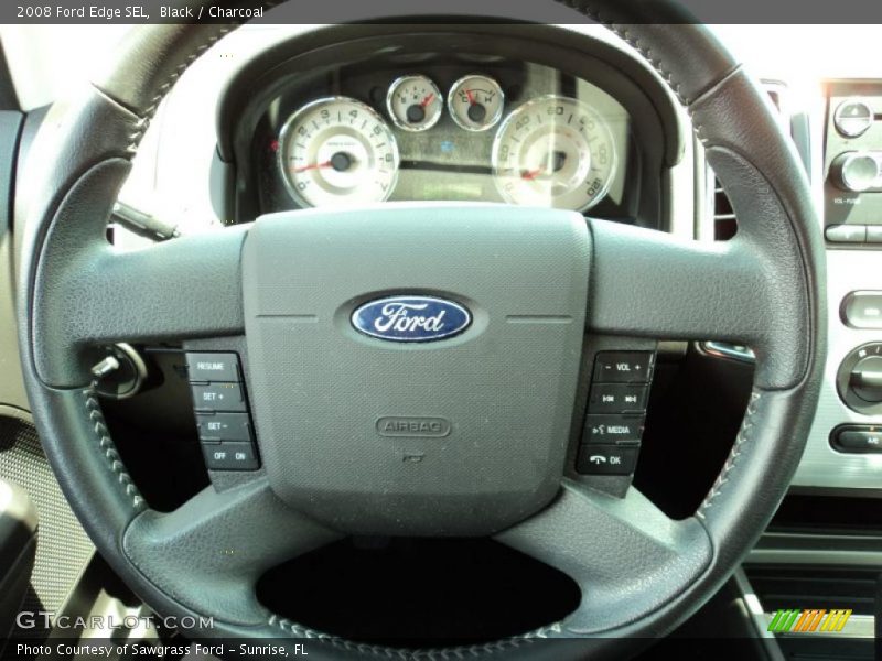 Black / Charcoal 2008 Ford Edge SEL