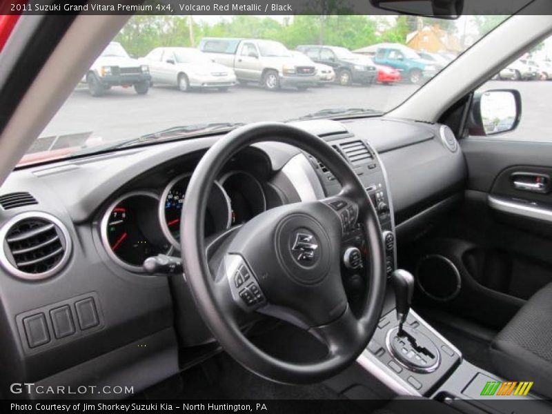 Volcano Red Metallic / Black 2011 Suzuki Grand Vitara Premium 4x4