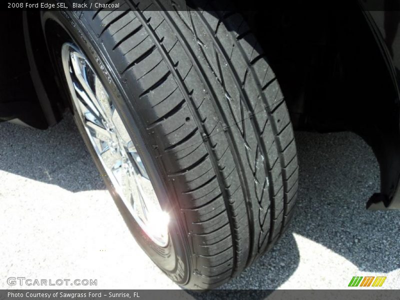 Black / Charcoal 2008 Ford Edge SEL