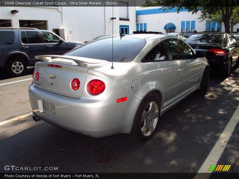 Ultra Silver Metallic / Ebony 2008 Chevrolet Cobalt Sport Coupe