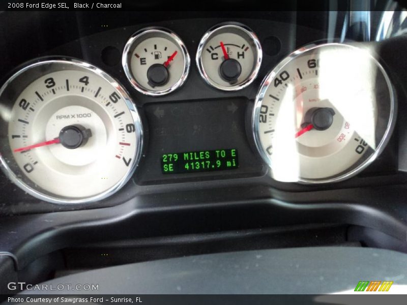 Black / Charcoal 2008 Ford Edge SEL